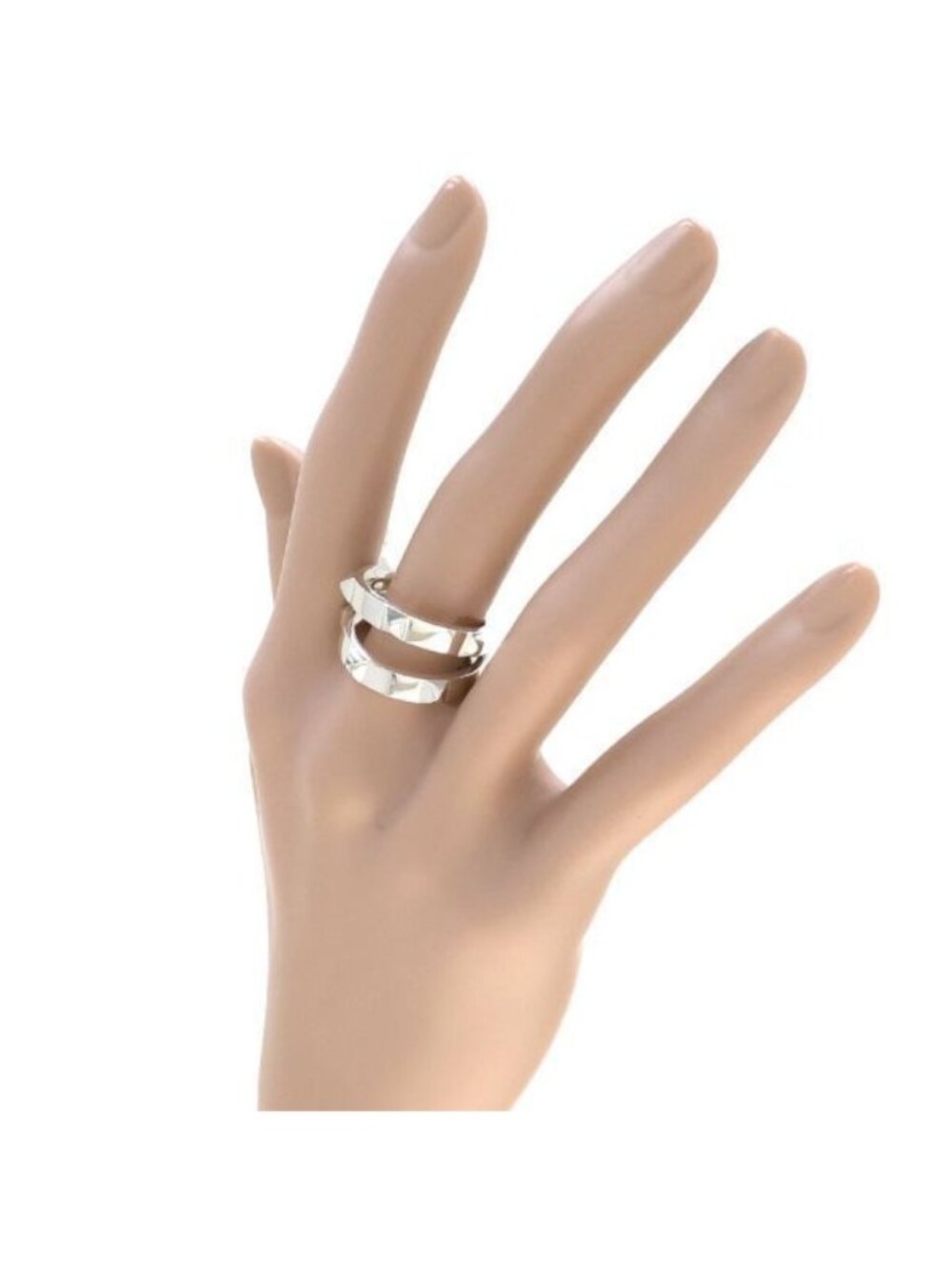 Hermes Clou de H Double Ring - Picture 10 of 11